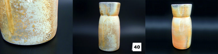 Vase aus feingeschlämmtem Porzellan